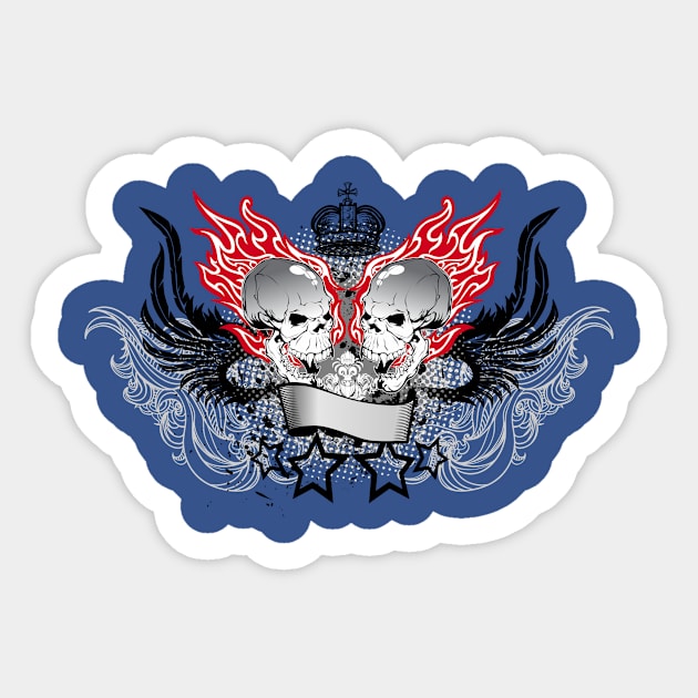 Twins Sticker by viSionDesign